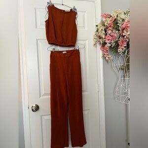 Paper Crane Sleeveless Pant Set